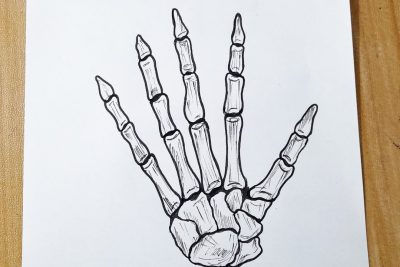 skeleton hand