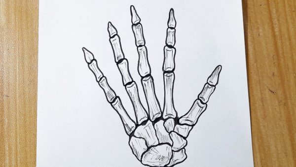 skeleton hand